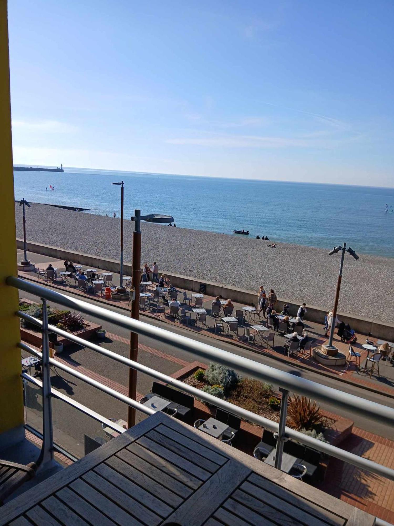 Face à la mer Corinne Mers-les-Bains Exterior foto