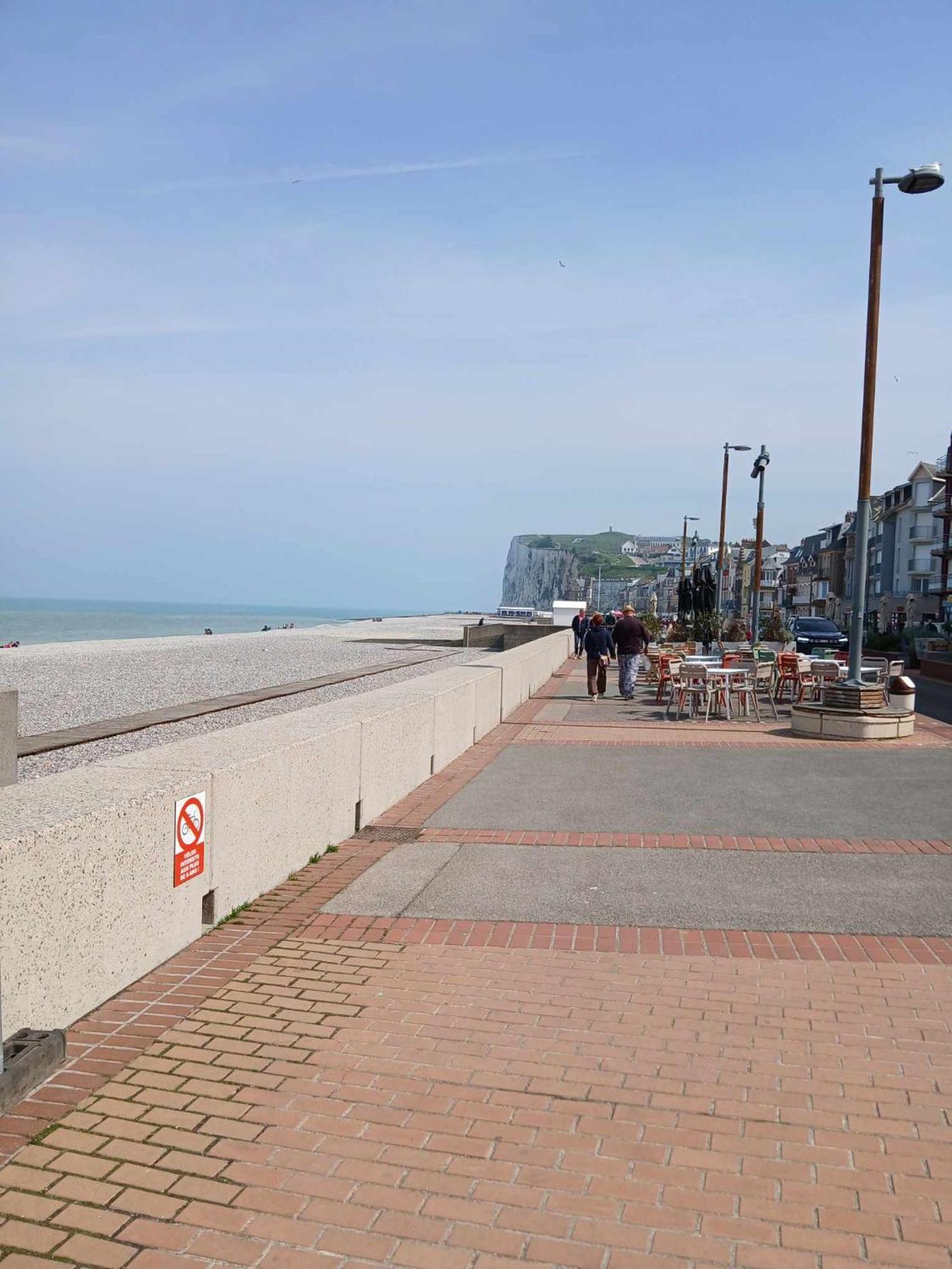 Face à la mer Corinne Mers-les-Bains Exterior foto